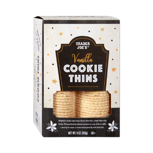 Vanilla Cookie Thins 9oz