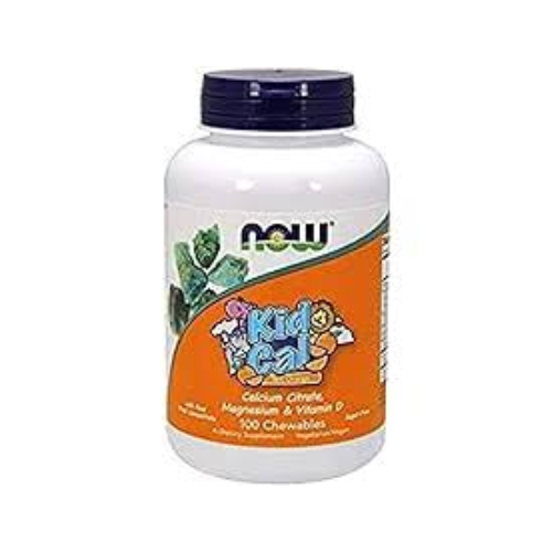 NOW Kid Cal 100 Chewable Tablets