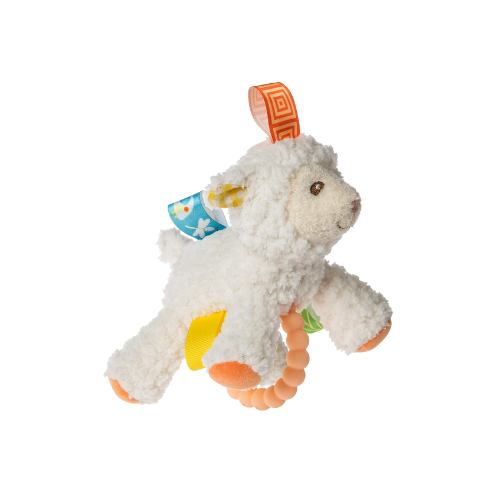 Taggies Teether Baby Rattle Lamb
