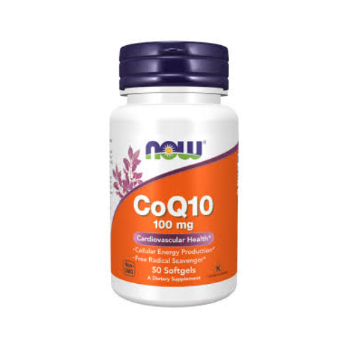 NOW CoQ10 100 mg 50 Softgels
