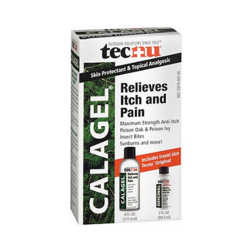 Tecnu Calagel Skin Protectant and Topical Analgesic Relieves Itch and Pain, 6 oz