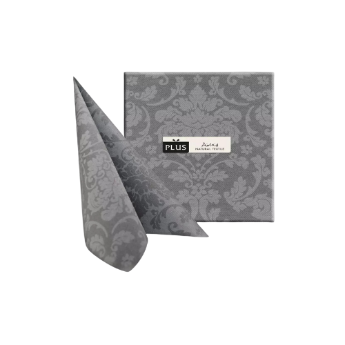 Plus Victoria Grigio Napkins 50ct