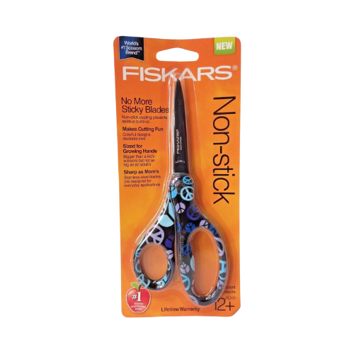 Fiskars 7" Student Scissors | Non-Stick - Assorted Colors