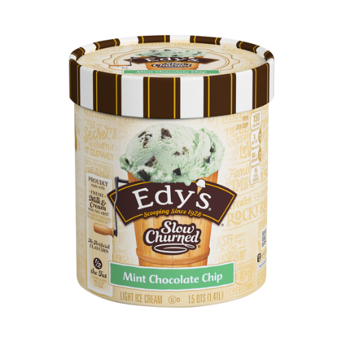 Edy's Slow Churned Mint Chocolate Chip