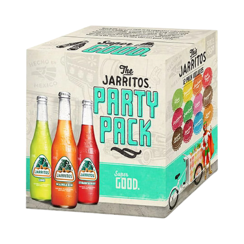 Jarritos Variety Pack Soda, 12.5fl oz x 12pk