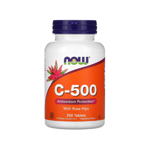 NOW Vitamin C-500 250 Tablets