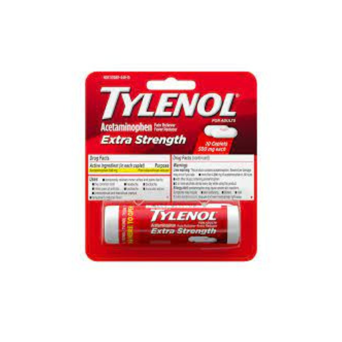 Tylenol 500mg Extra Strength Caplets Travel Size 10ct