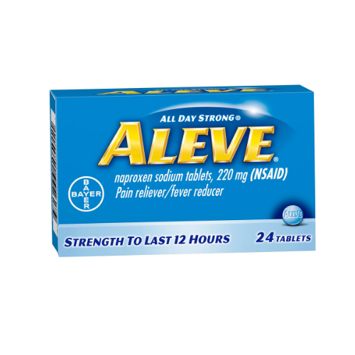 Aleve Naproxen Sodium Tablets 220mg 24ct