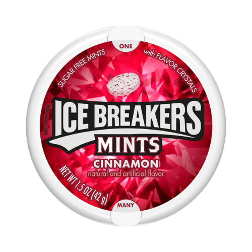 Ice Breakers Sugar Free Cinnamon Mints 1.5oz