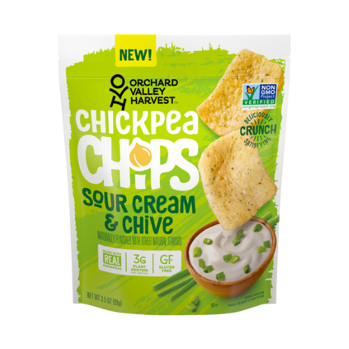 Orchard Valley Harvest Sour Cream & Chive Chickpea Chips 3.5oz