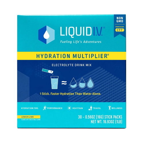 Liquid I.V. Hydration Multiplier Electrolyte Lemon Lime Drink Mix  30ct