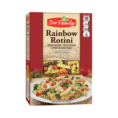 Our Family Rainbow Rotini 12oz