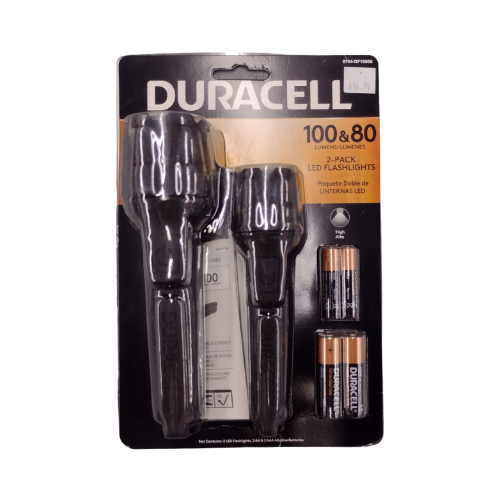 Duracell 2pk LED Flashlights