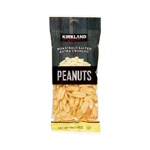 Kirkland Snacking Nuts Roasted & Salted Peanuts 1.6oz