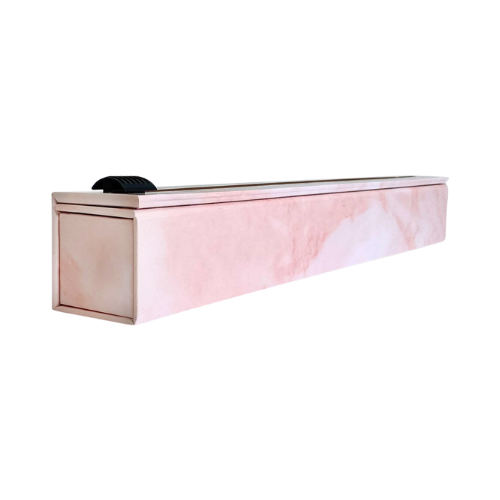 Chic Wrap Rose Marble 15" Parchment Paper Dispenser