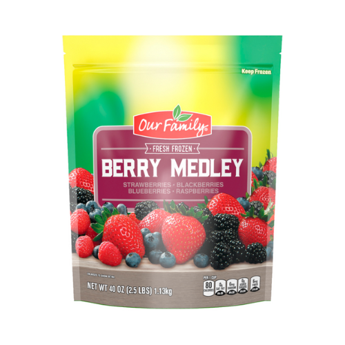 Our Family Fresh Frozen Berry Medley 40oz