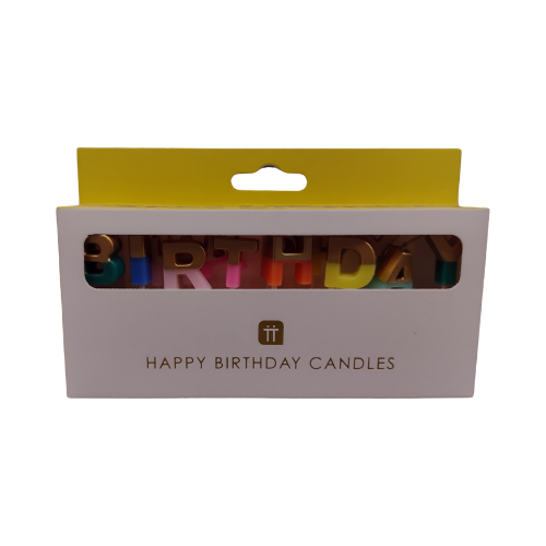 Happy Birthday Candles