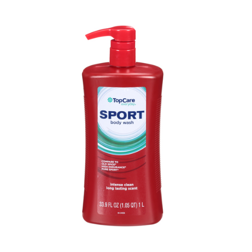 TopCare Pure Sport Body Wash 33.9oz