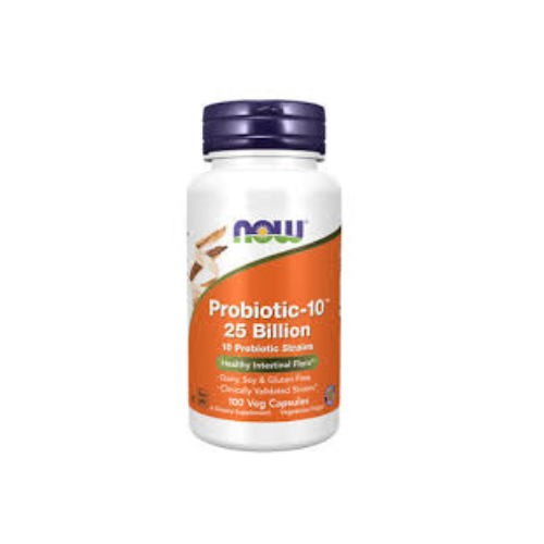 NOW Probiotic-10 25 Billion 100 Veg Capsules