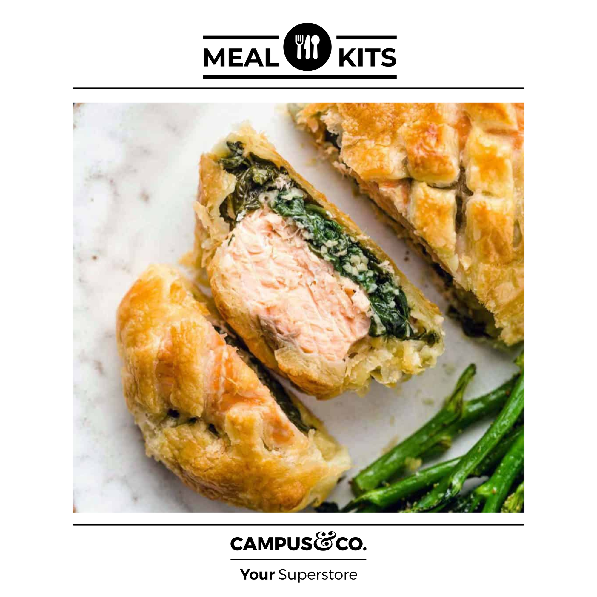 Salmon Wellington Meal Kit