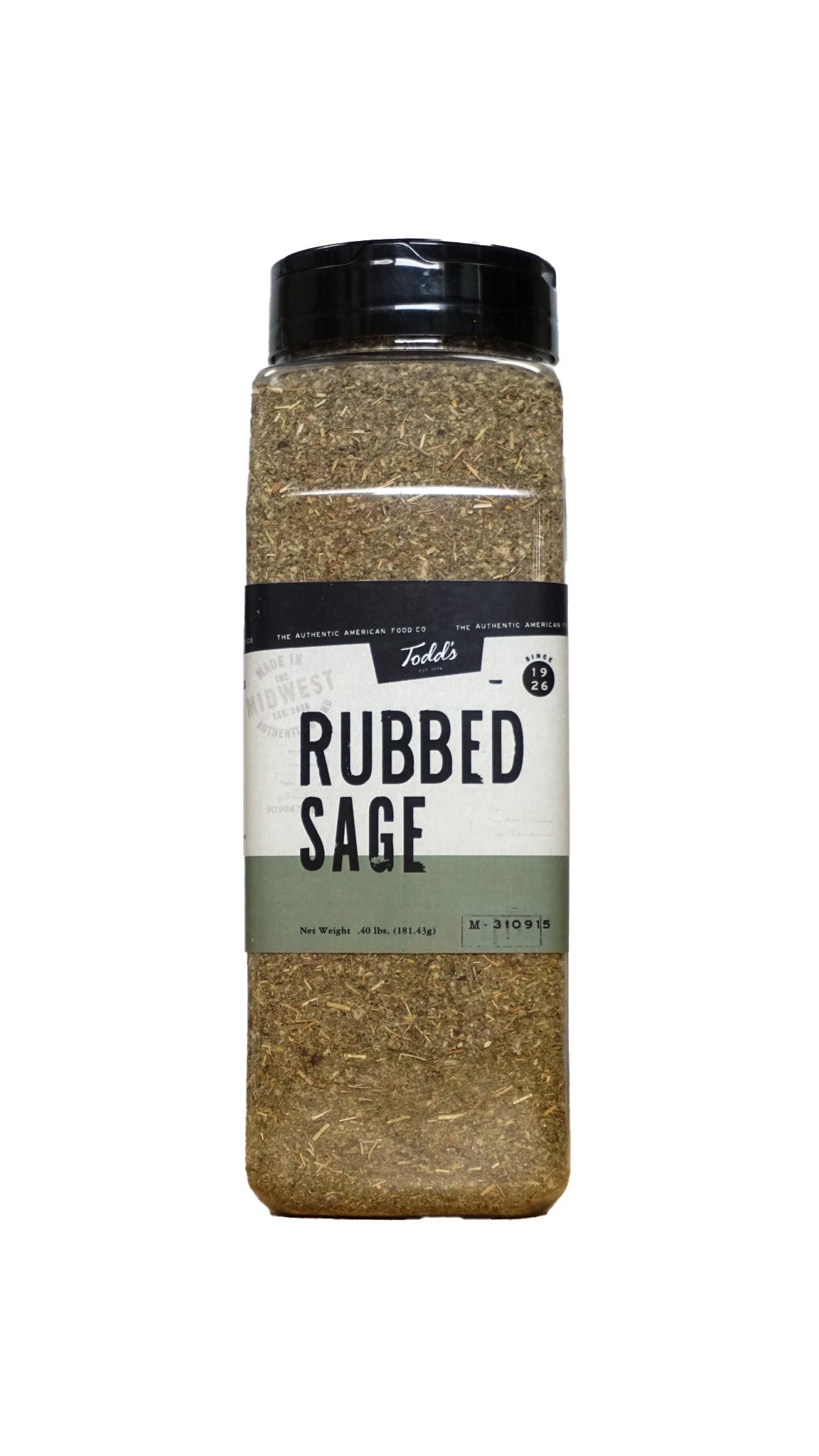 Todd's Premium Foods Rubbed Sage 1.2oz