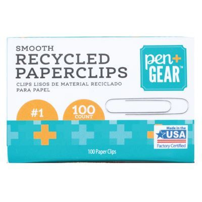 Pen&Gear Paper Clips 100ct