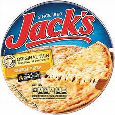 Jack's Frozen Original Thin Cheese Pizza 13.8oz