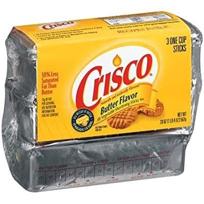 Crisco Butter Shortening Sticks 3ct 20oz