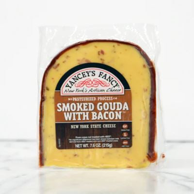 Yancey's Cheese, Smoked Gouda With Bacon 7.6oz