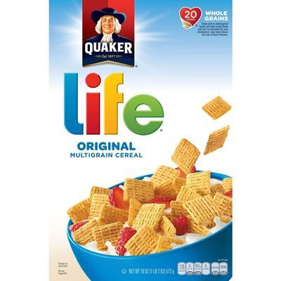 Quaker Life Multigrain Original Cereal 18oz