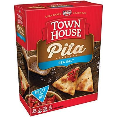 Keebler Town House Sea Salt Pita Crackers 9.5oz