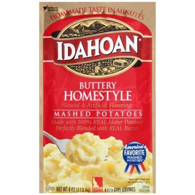 Idahoan Buttery Homestyle Mashed Potatoes 4oz