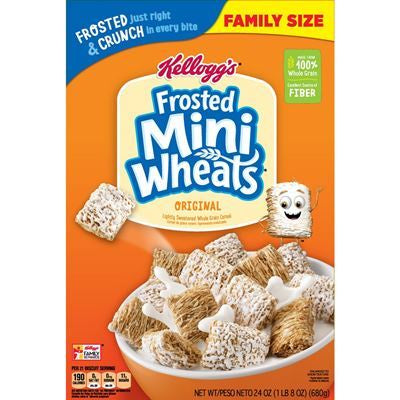 Kellogg's Original Frosted Mini Wheats Cereal 24oz