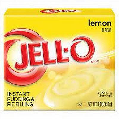 Jell-O Lemon Pudding Mix 3.4oz