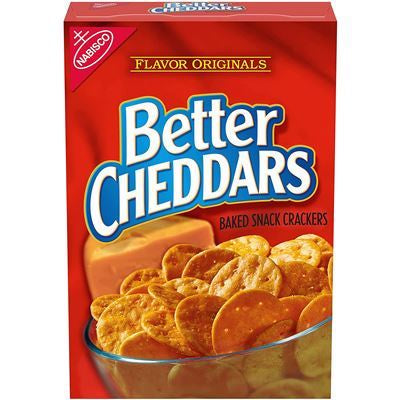 Nabisco Better Cheddars Baked Snack Crackers 6.5oz