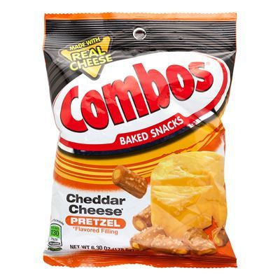 Combos Cheddar Cheese Baked Pretzel 6.3oz