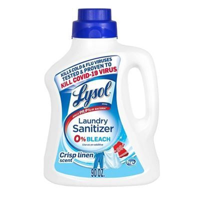 Lysol Laundry Sanitizer Crisp Linen 90oz