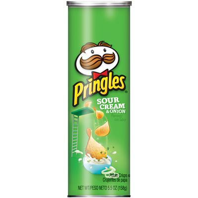 Pringles Sour Cream & Onion Potato Chips Sour Cream & Onion 5.5oz