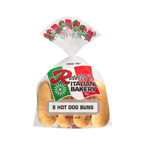 Rotella's Small Hot Dog Bun 8ct