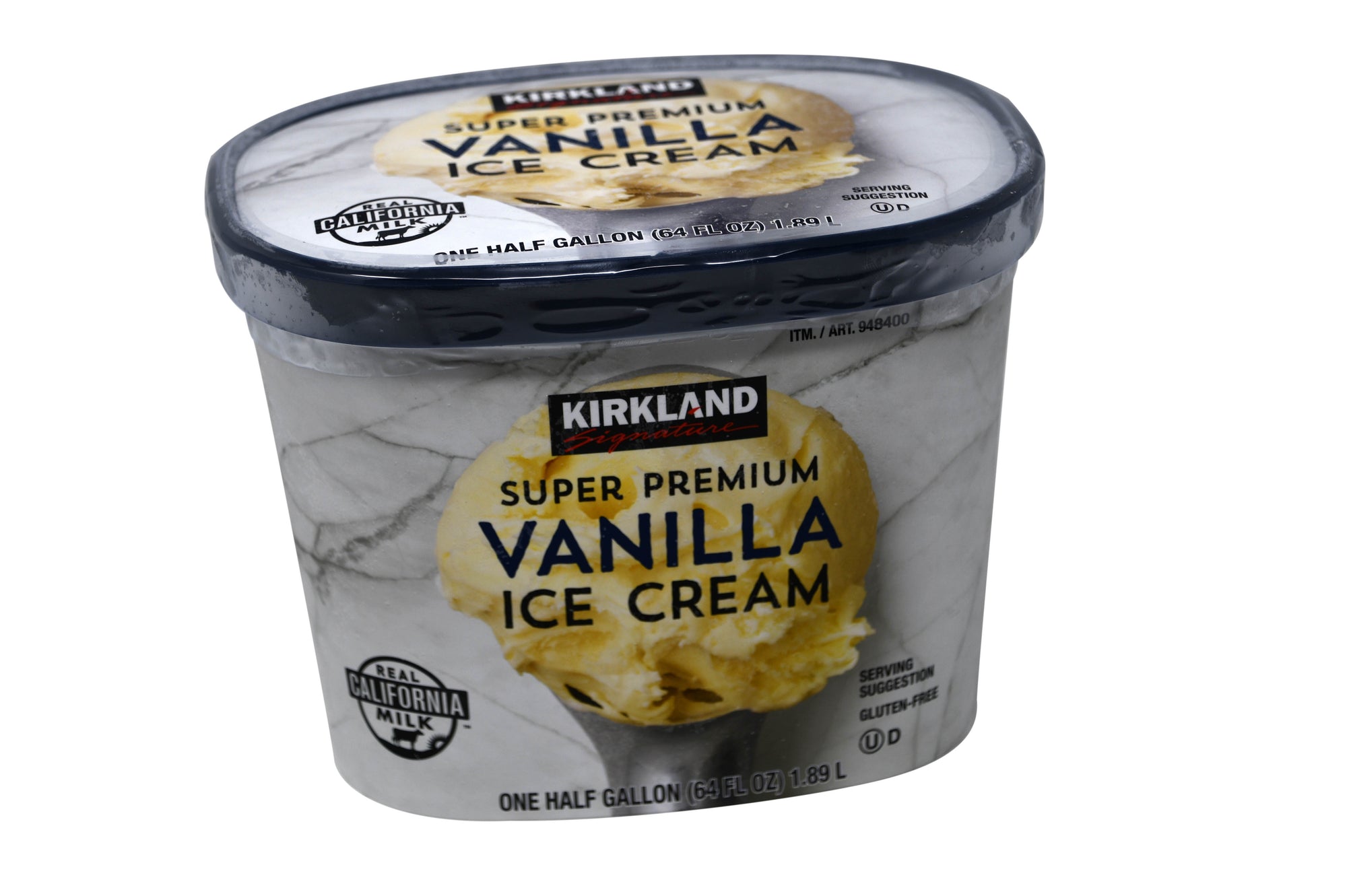 Kirkland Signature Vanilla Ice Cream 64 oz