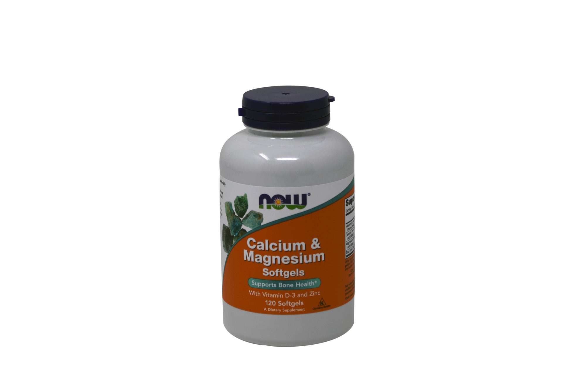 NOW Calcium & Magnesium + D 120 softgels