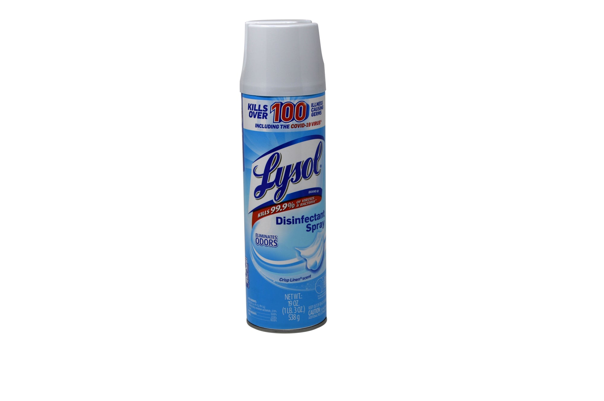 Lysol Disinfectant Spray Crisp Linen Scent 19 oz