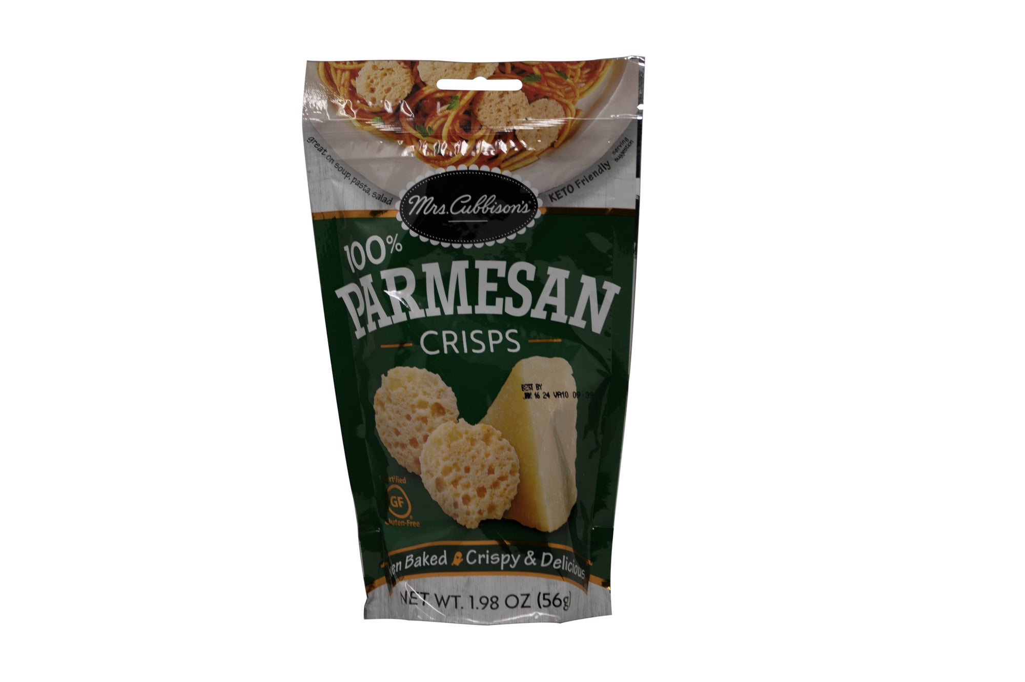 Mrs Cubbisons Parmesan Cheese Crisps 1.98oz