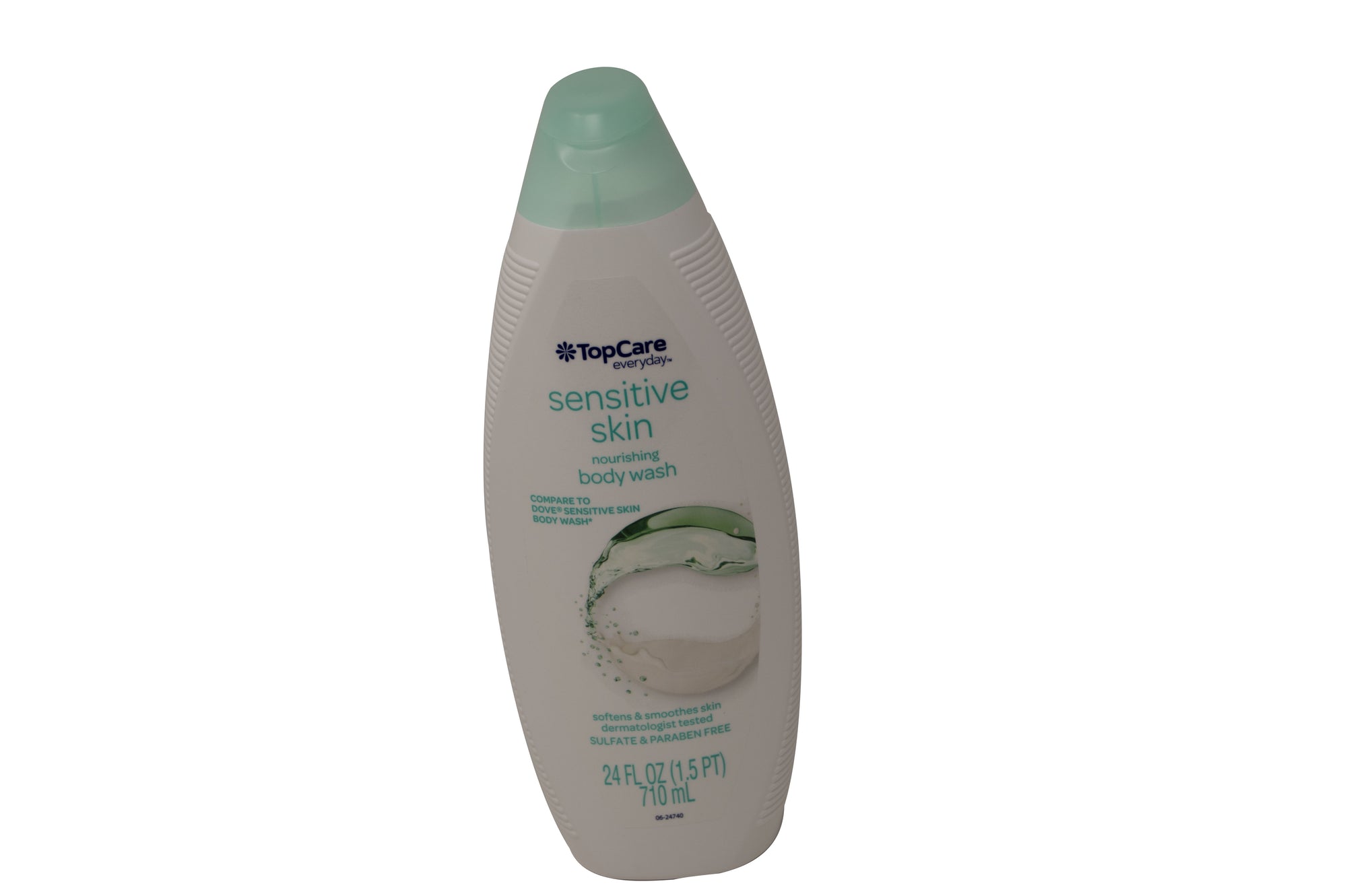 Topcare Body Wash Sensitive Unscented  24oz