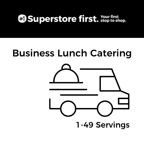 Lunch Catering for 1-49 people, 1 serving each