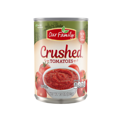 Our Family Crushed Tomatoes 15oz