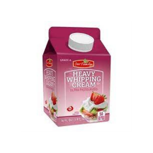 Our Family Heavy Whipping Cream 1pt