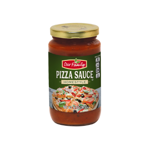 Our Family Homestyle Pizza Sauce 14 oz