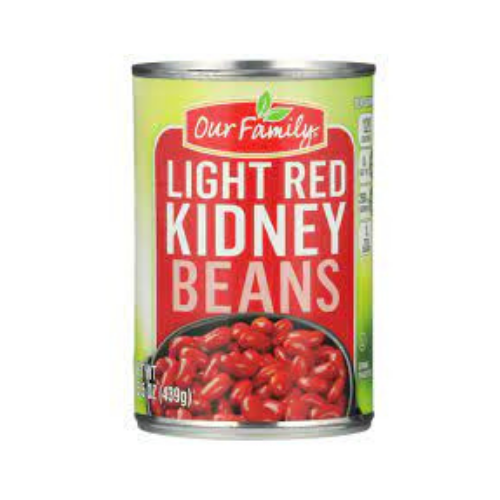 Our Family Light Red Kidney Beans 15.5oz