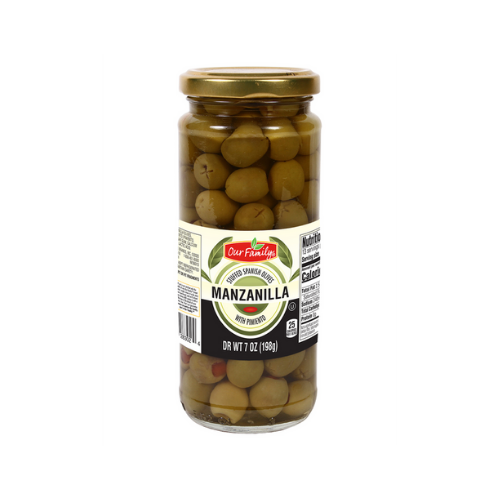 Our Family Manzanilla Olives 7oz